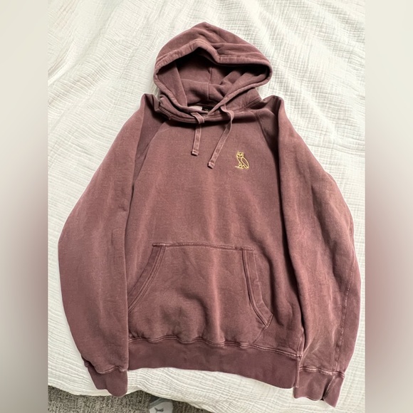 OVO Burgendy Hoodie - Picture 2 of 9